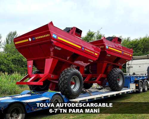 Tolva Autodescargable 6-7 TN para Mani - Bombassei