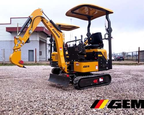 Mini Excavadora Oruga Gema G 10