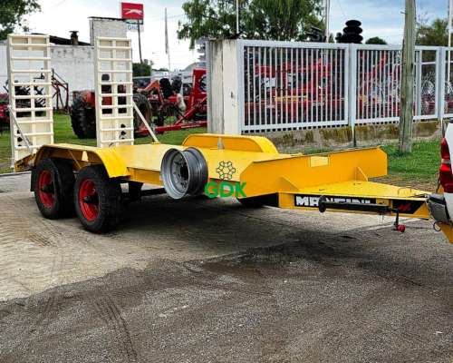 Carreton Tipo Trailer 6tn con Rampa Trasera . 4x2. Mancini