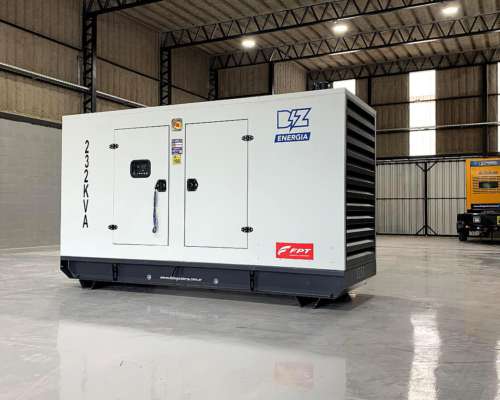 Grupo Electrógeno FPT Iveco 232 KVA (cabinado)