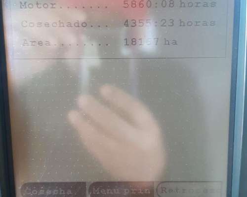 Cosechadora Agco Allis Optima 550, año 2004, 5.800 Hs Motor,