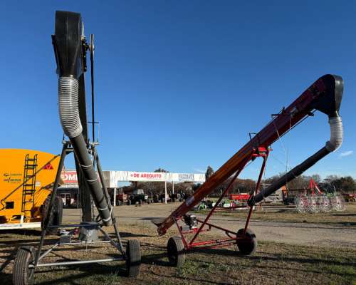 Noria Cargadora de Semilla y Fertilizante de 9mts con Motor