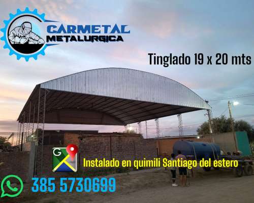 Tinglados y Galpones Metalúrgica Carmetal