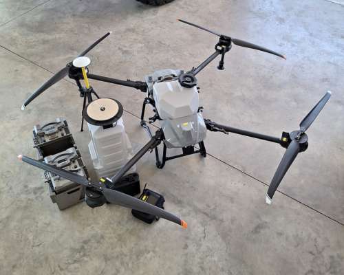 Dron Hongfei 50lts. + 4 Baterías + 2 Cargad./ Enfriador