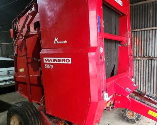 Rotoenfardadora Mainero 5870 Monitor