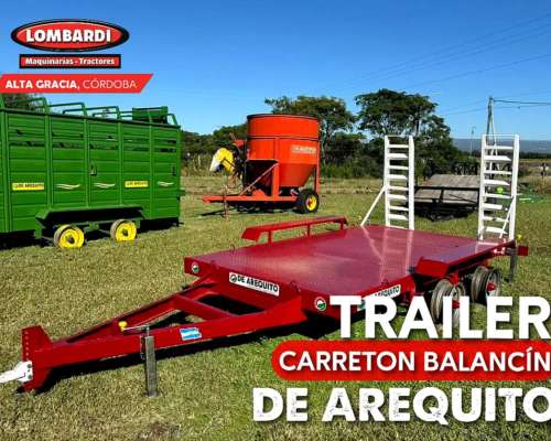 Trailer Carreton Balancin para 4tn Disponible