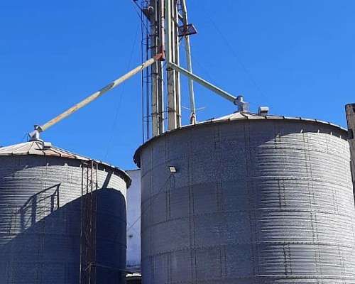 Planta de Silos de 350 TON C/U MÁS Noria Doble 36 Metros