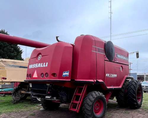 Cosechadora Vassalli AX 7500 Doble Tracción Duales 2013