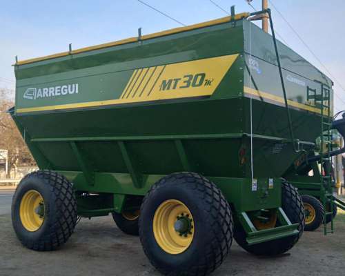 Tolva Arregui Autodescargable 30 M3 - 24 TN C/balanza y Cub.