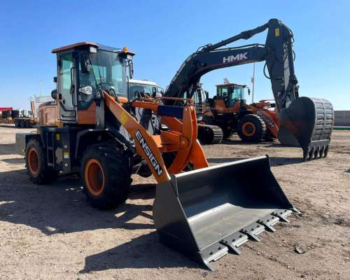 Palas Cargadoras Ensing X618 con Balde de 1 M3