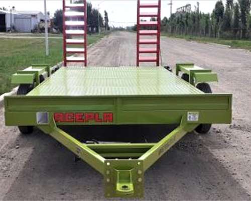 Acoplado Trailer Acepla Balancin con Rampa