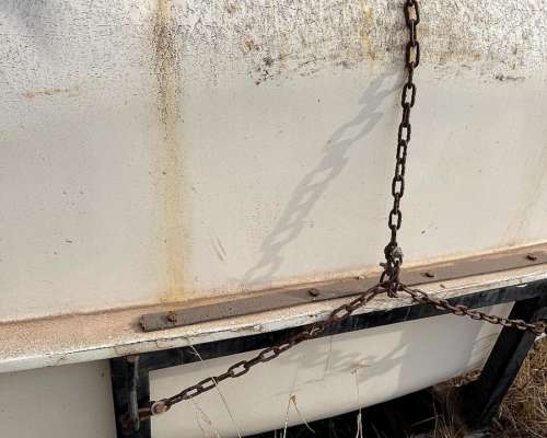 Tanque de Fibra con Catre para Agua 10 Mil Lts