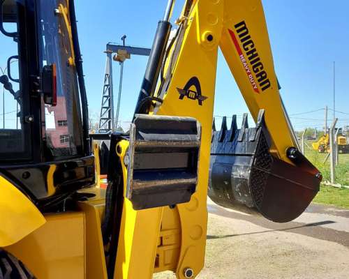 Retro Pala Michigan 4wd-101/25ii Perkins 100 HP Carraro