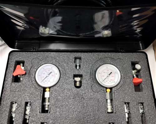 Valija de Medicion Analogica 2 Manometros y Accesorios