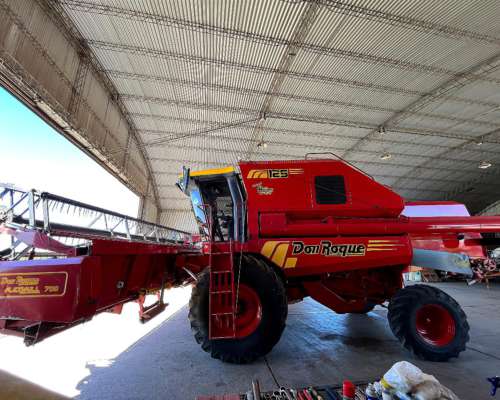 Cosechadora Don Roque 125 con Maicero Equipo Enganchado