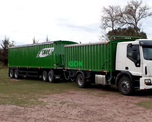 Acoplado 4 Ejes 9,60m.tipo Tolva Cerealera con Div. Ombu