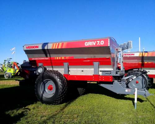 Fertilizadora Verion de Banda y Platos 7000 Litros