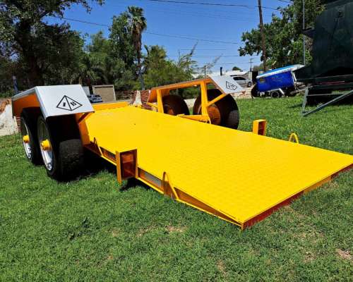 Trailers Basculante para Tractor Sampi Auto Elevador