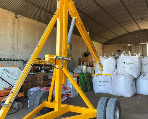 Grua para Bolsones con Giro Oberto