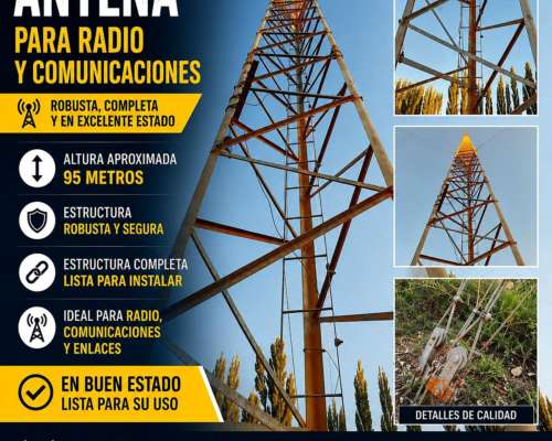 Torre Profesional para Telecomunicaciones