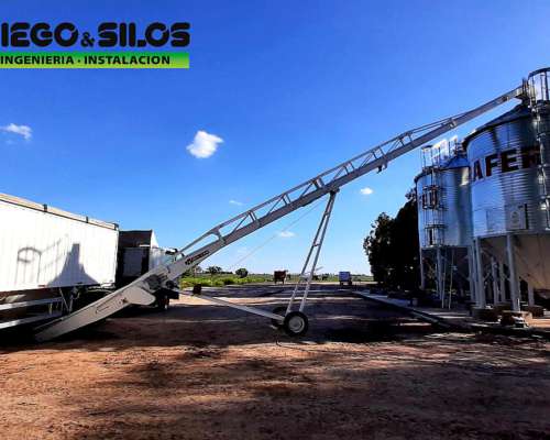 Silos Aéreos para Fertilizantes - Riego y Silos