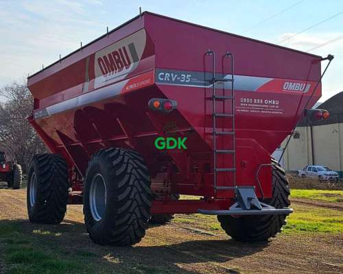Tolva CRV 35 C/goma y Balanza Ombu.
