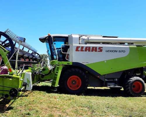 Claas Lexion 570 Draper de 35 Pies