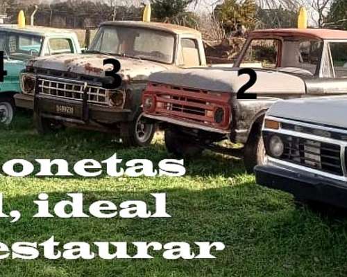 Camionetas Ford para Restaurar.