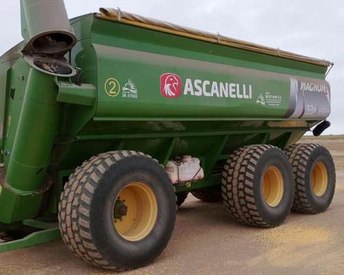 Tolva Autodescargable Ascanelli de 33 TN Linea Magnum