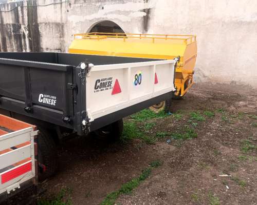 Acoplado Volcador 2tn 1 Eje 0km