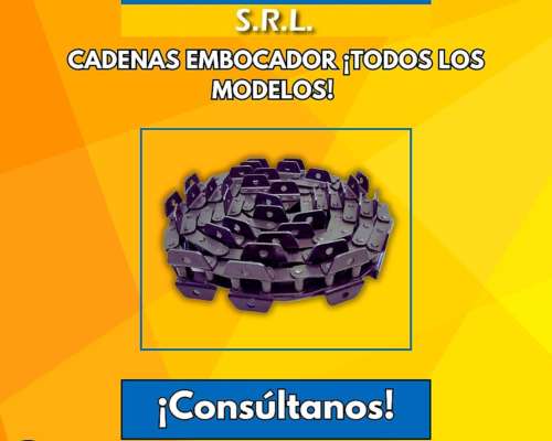 Cadenas de Embocador Todos los Modelos