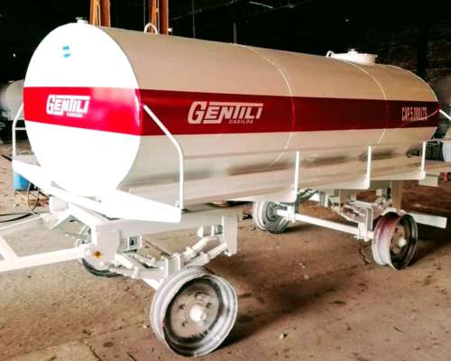 Gentili 5000 L Acoplado Tanque - Nuevo, Entrega Inmediata
