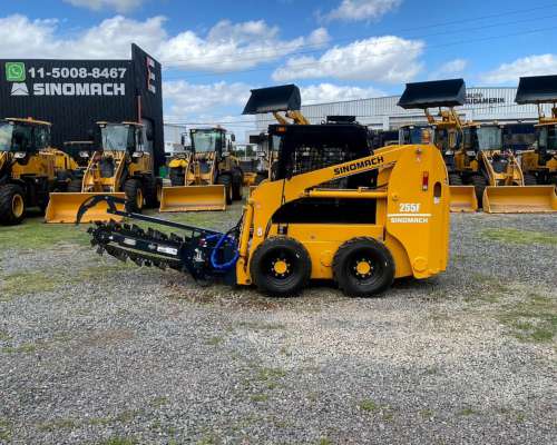 Minicargadora Zanjadora Sinomach 255f Cerrada A/A