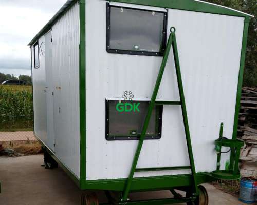 Casilla Rural 2 Camas 4.50 X 2 Mts Chapa Blanca. Rogriv