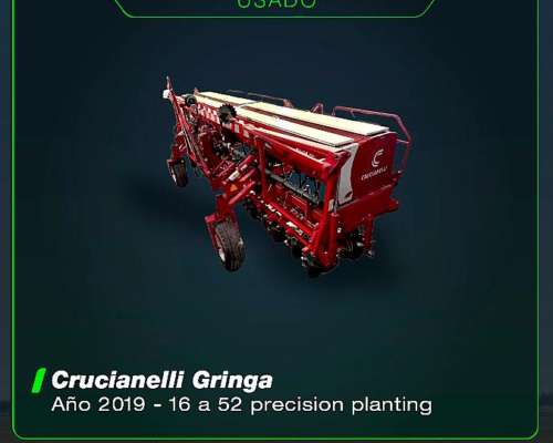 Crucianelli Gringa 16 a 52 Precisión Planting
