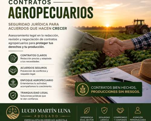 Contratos Agropecuarios - Servicios Legales