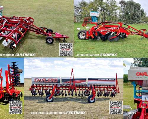 Rastras de Discos Desencontradas Chalero CH-2065 sin Alas