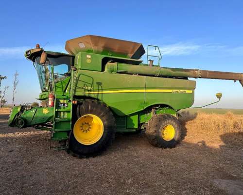 Cosechadora John Deere 9770, 2wd, Dual, Draper 40, 2014.
