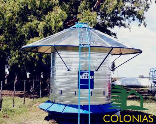 Silos Comedero Reforzados - Colonias Menonitas- Metalmen
