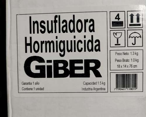 Espolvoreador Procal/giber para 1,5kg de Polvo Insecticida