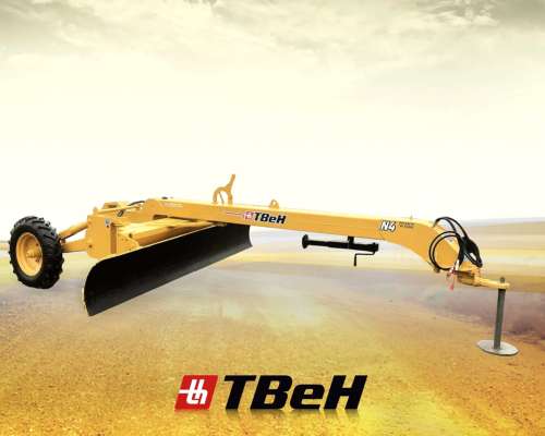Niveladora Marca Tbeh, N4, con Cubiertas