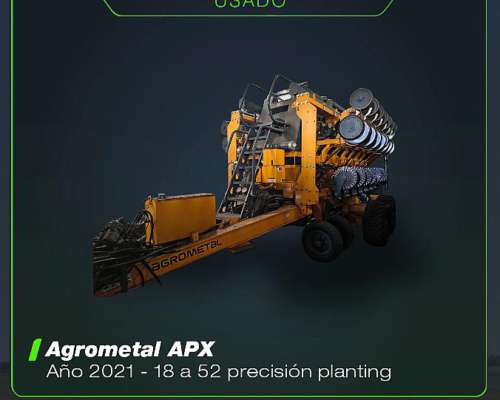 Agrometal APX 18 a 52 Precisión Planting