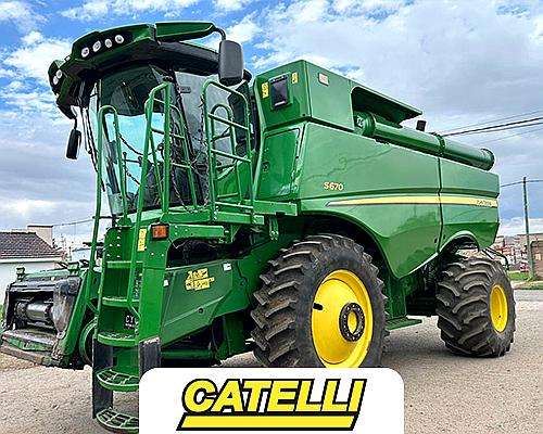 Cosechadora John Deere S670 - 2017