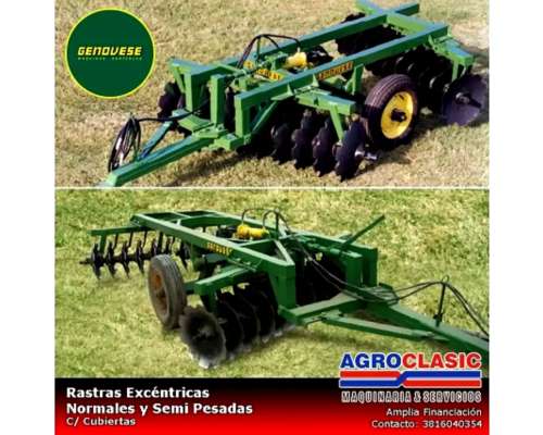 Rastras de Discos Excentricas Normales Genovese