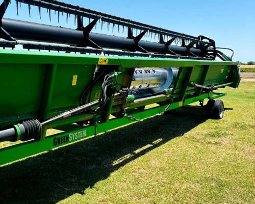 Cosechadora John Deere S670 635f año 2019.