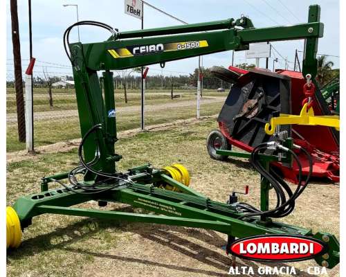 Grua Levanta Bolsones Ceibo Tres Movimientos Hidráulicos