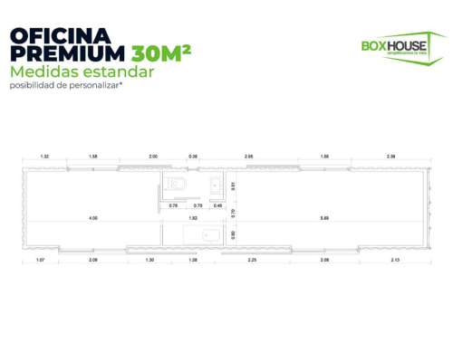 Oficina Premium 30 M2