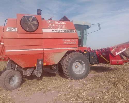 Massey FERGUSON34 MÁS Maizero y Tolva de 14