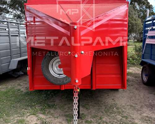 Carro Vaquero Cigueña. Jaula Mixta