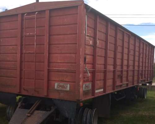 1999 Ombu Acoplado Cerealero 8.85 Mts.cdestape